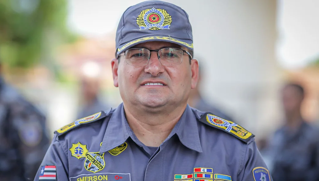 Comandante geral da Polícia Militar do Maranhão, Emerson Bezerra