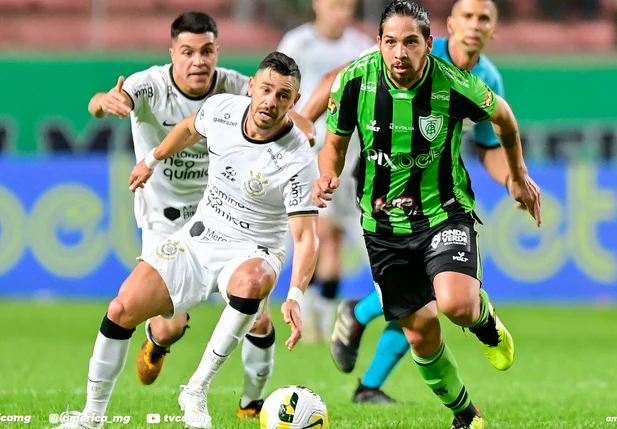 Corinthians e América-MG pela Série A