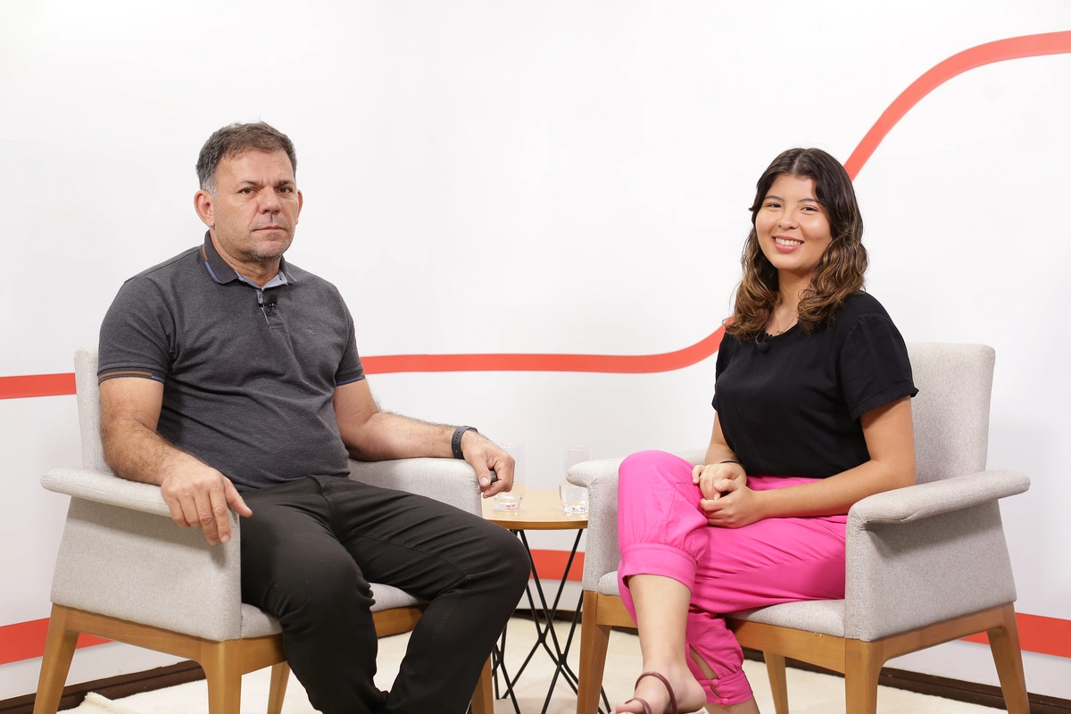 Coronel Carlos Augusto e Lívia Pessoa