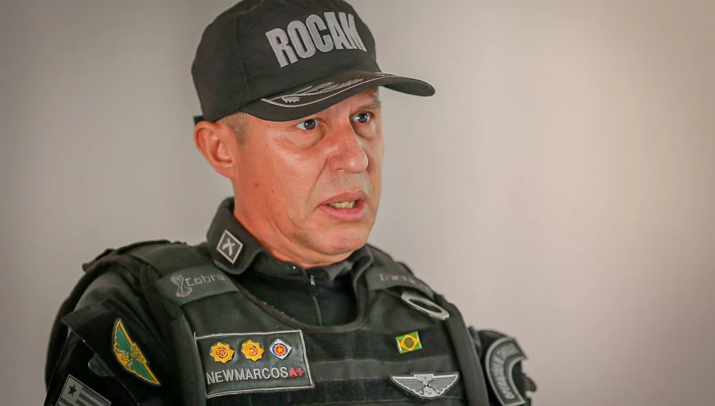 Coronel Newmarcos,  comandante do BPRone