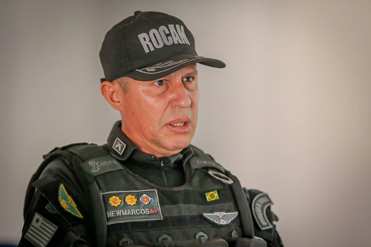 Coronel Newmarcos, comandante do BPRone