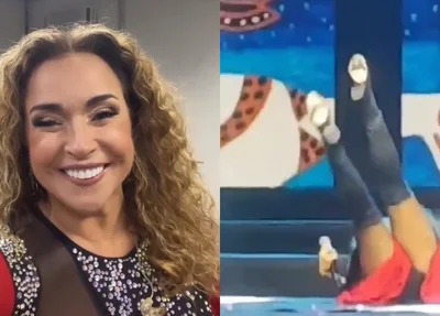Daniela Mercury sofre queda no palco da 20ª Parada da Diversidade de Teresina
