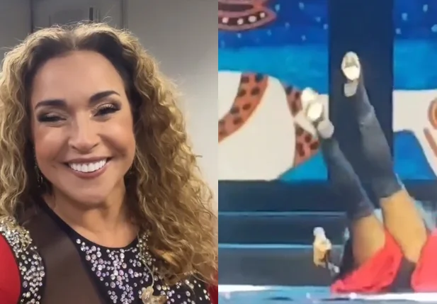 Daniela Mercury sofre queda no palco da 20ª Parada da Diversidade de Teresina