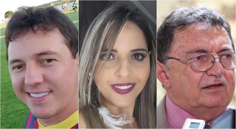 Danilo Martins, Jandira Martins e Rubem Martins