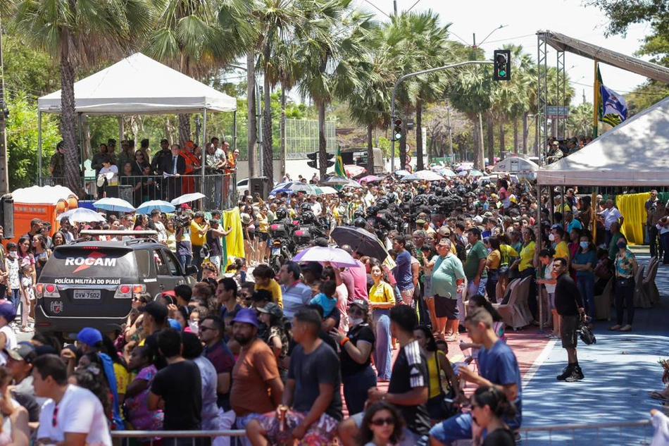 Desfile em Teresina