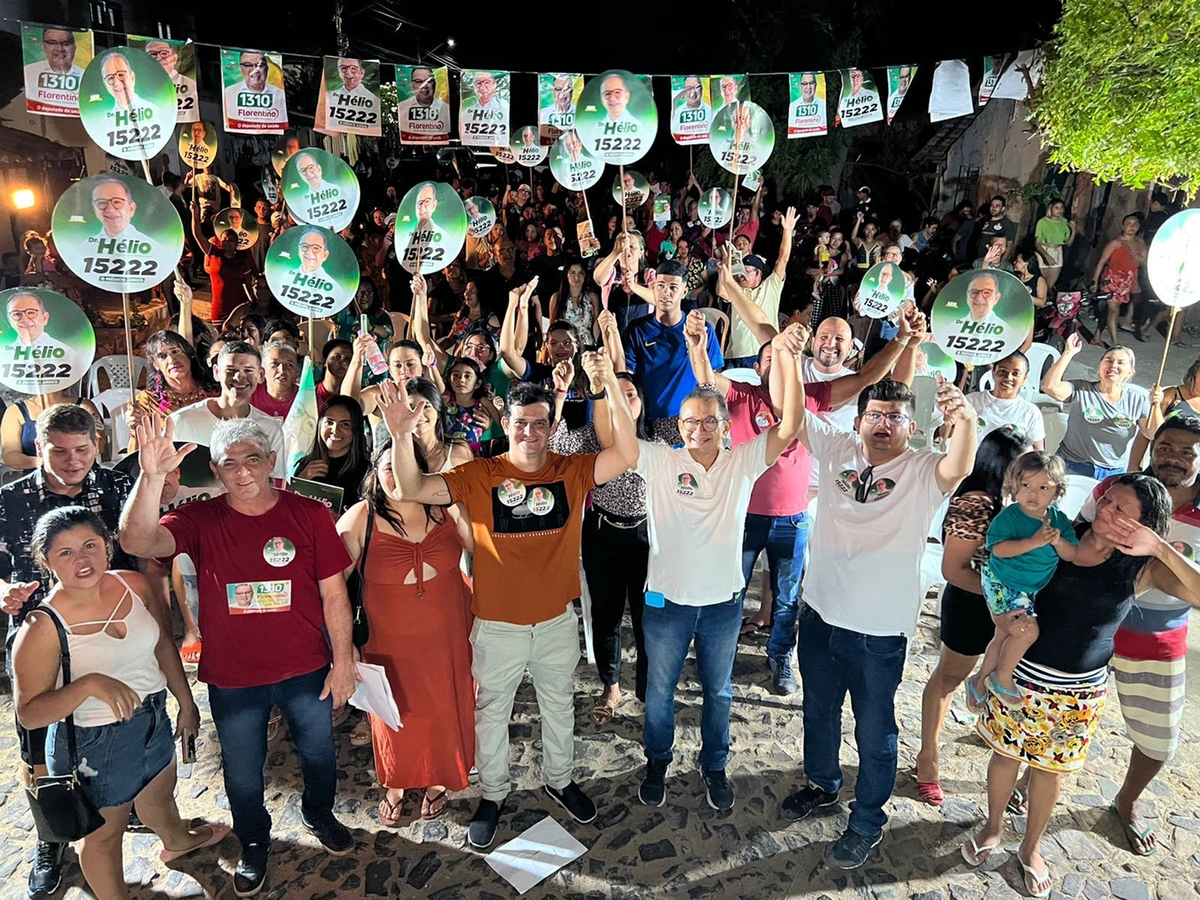 Dr. Hélio encerra campanha com grandes reuniões do litoral