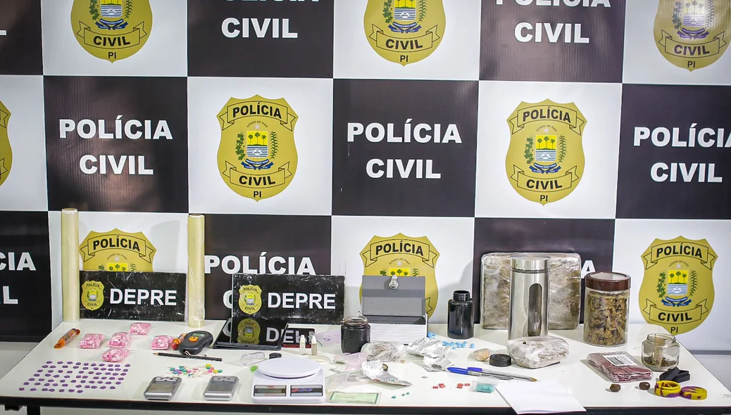 Droga foi encaminhada para a sede da DEPRE