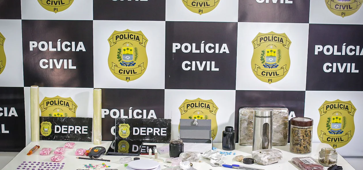 Droga foi encaminhada para a sede da DEPRE