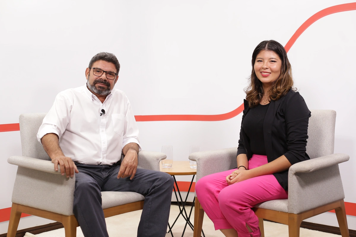 Egídio Ismael e Lívia Pessoa