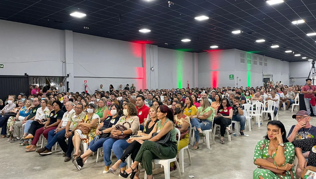 Encontro aconteceu no Centro de Convenções