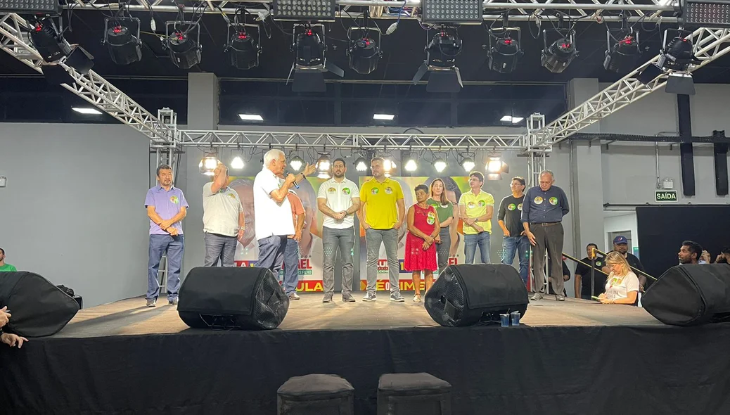 Encontro de apoiadores de Marcos Aurélio Sampaio