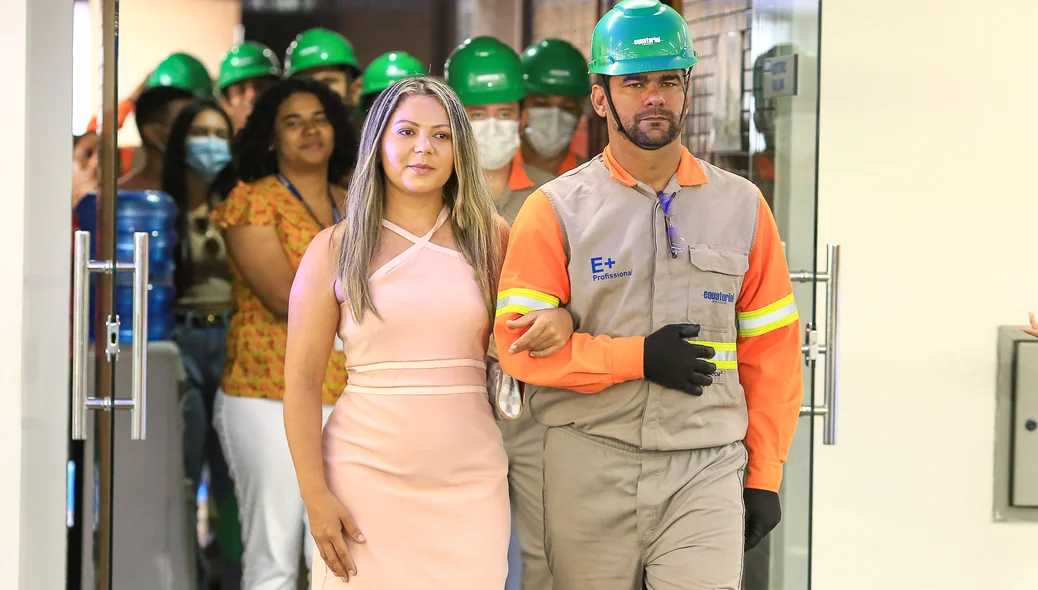 Entrada dos formandos