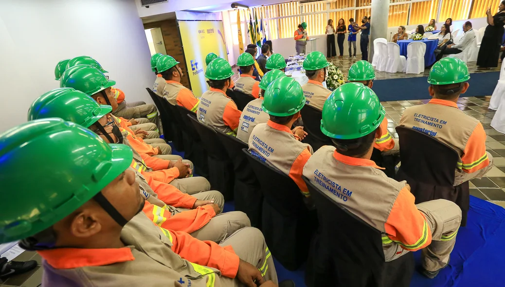 Formatura dos alunos participantes da primeira edição do curso