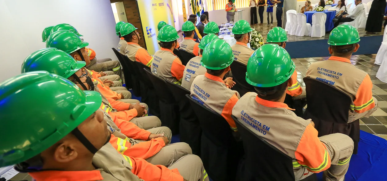 Formatura dos alunos participantes da primeira edição do curso