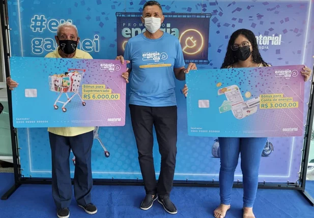 Ganhadores do sorteio da Promoção Energia em Dia