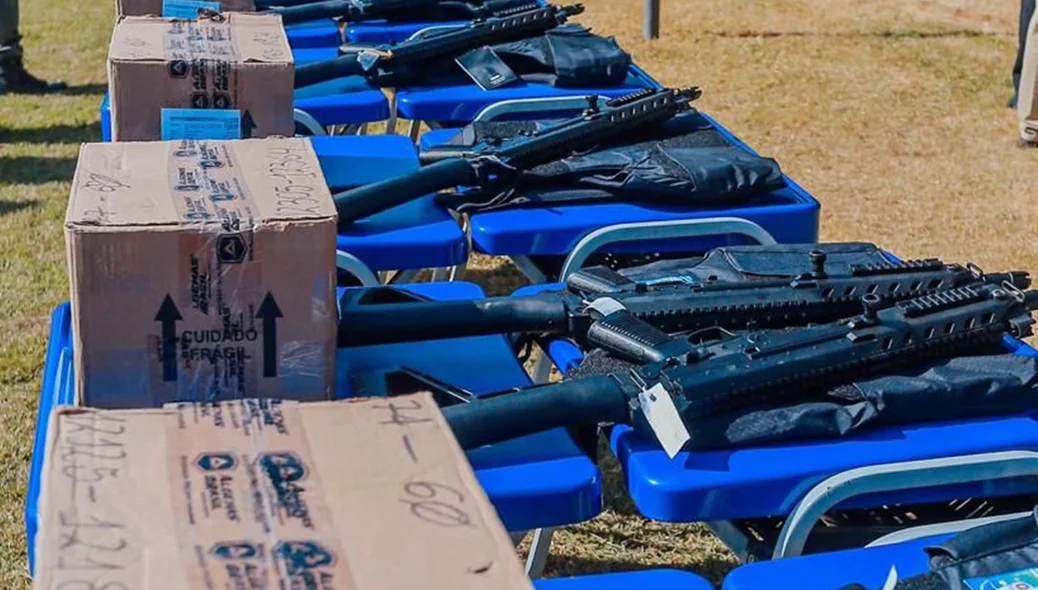 Novos equipamentos de segurança para reforçar o trabalho no interior e na capital