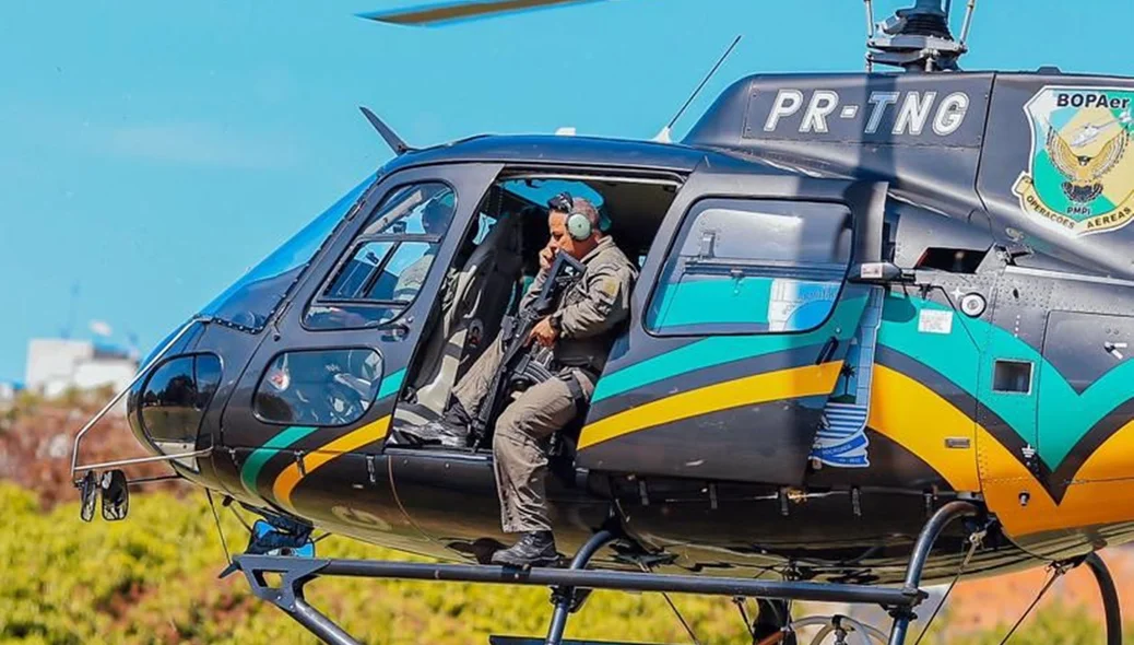 Governo do Estado entrega helicóptero para reforçar segurança