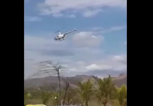 Helicóptero caiu com deputado federal em Minas Gerais