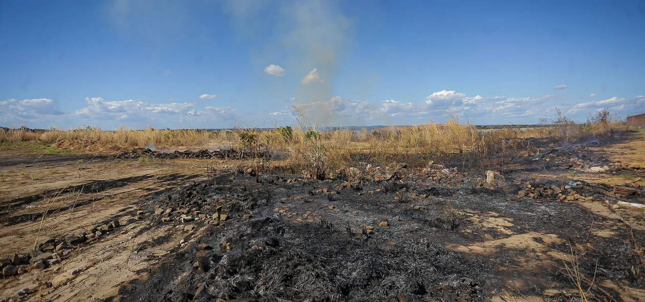 Incêndio não causou danos materiais