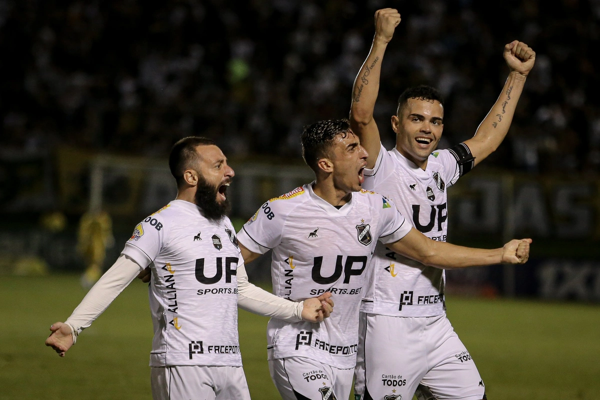Jogadores do ABC na Série C