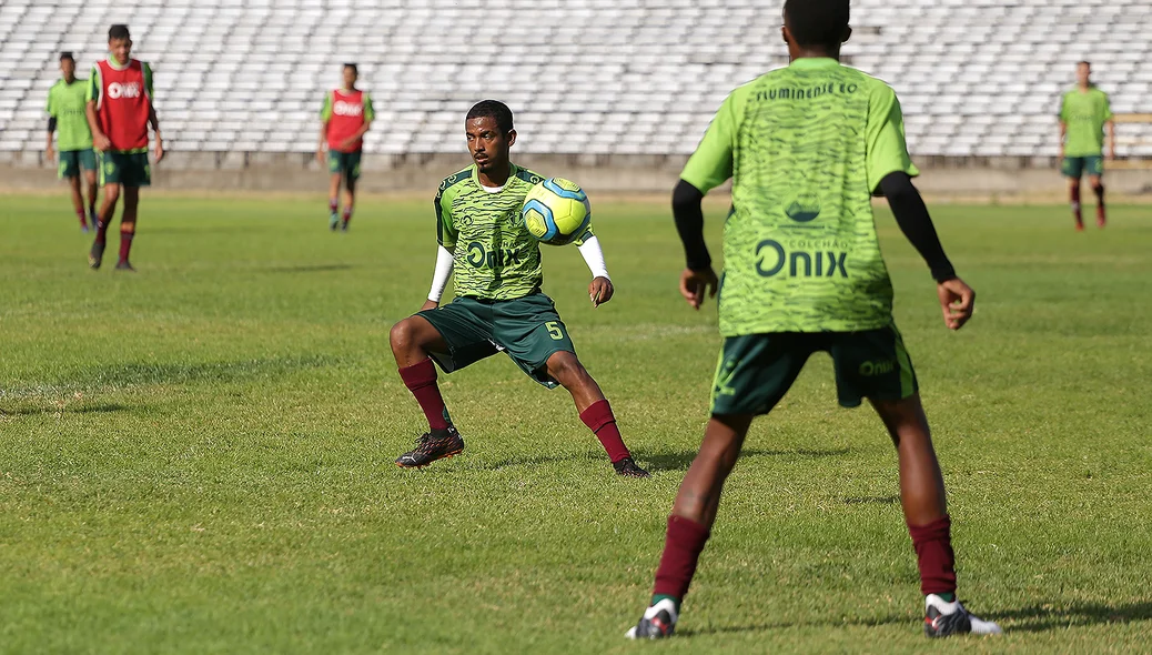 Jogo treino da equipe do Fluminense-PI Sub-20