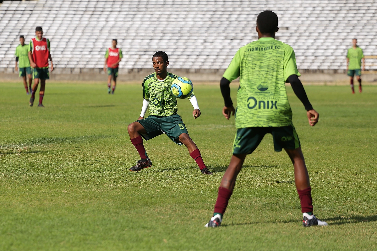 Jogo treino da equipe do Fluminense-PI Sub-20