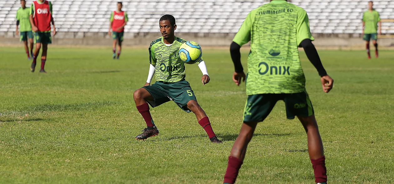 Jogo treino da equipe do Fluminense-PI Sub-20