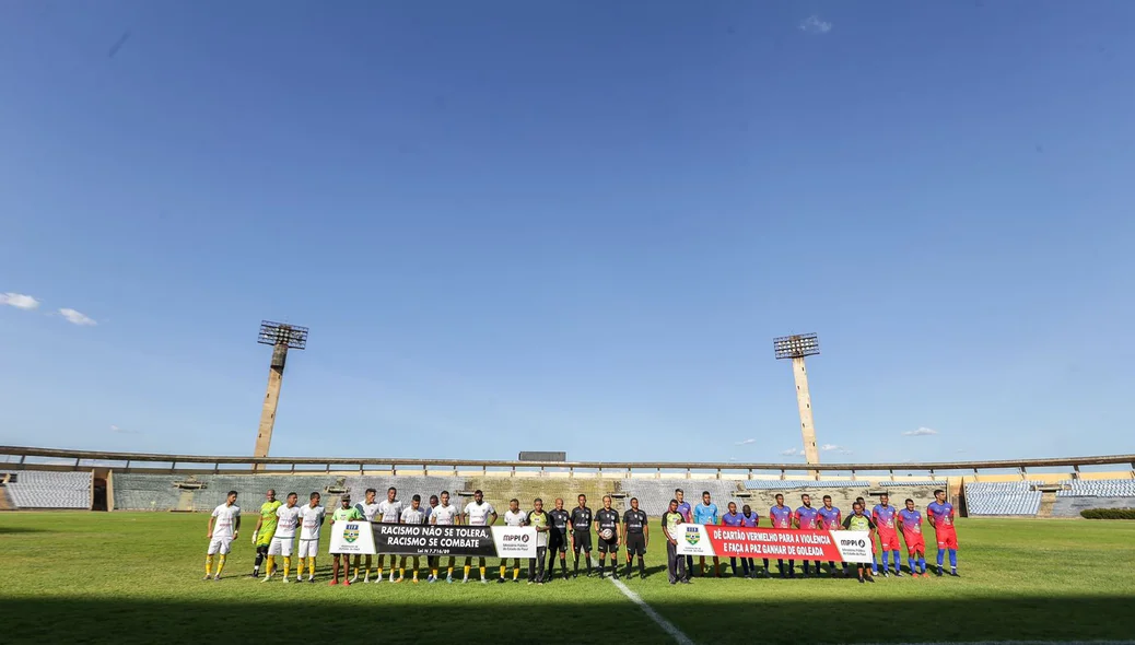 Jogo válido pela Série B do Campeonato Piauiense de Futebol