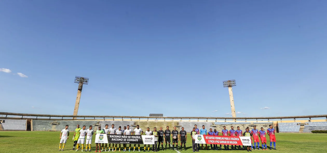 Jogo válido pela Série B do Campeonato Piauiense de Futebol