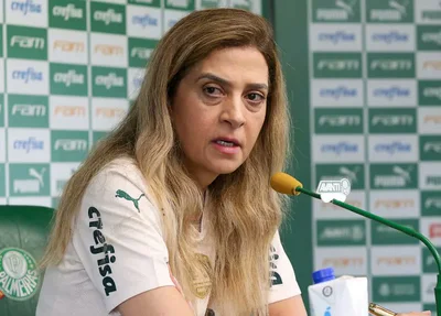 Leila Pereira, presidente do Palmeiras