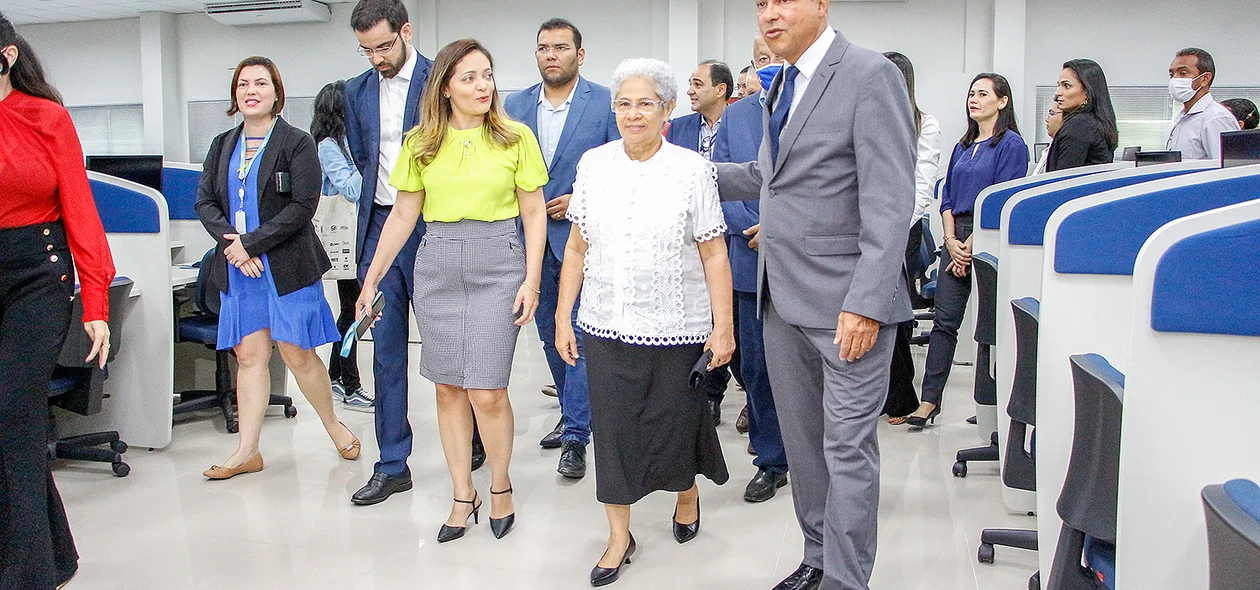 Lener Jayme ao lado da governador do Piauí