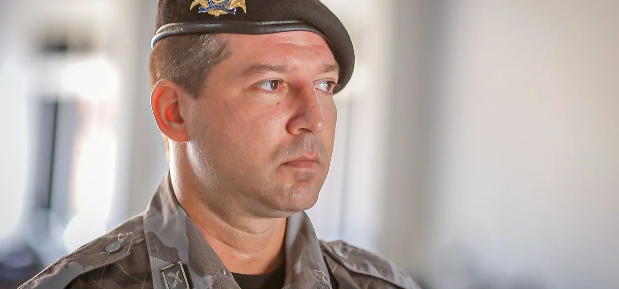 Major Daniel Kraieski, comandante do 3º Batalhão de Motopatrulhamento Tático