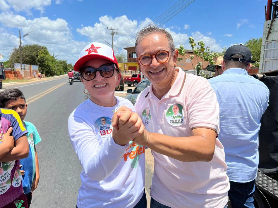 Maninha Fontenele e Dr. Hélio