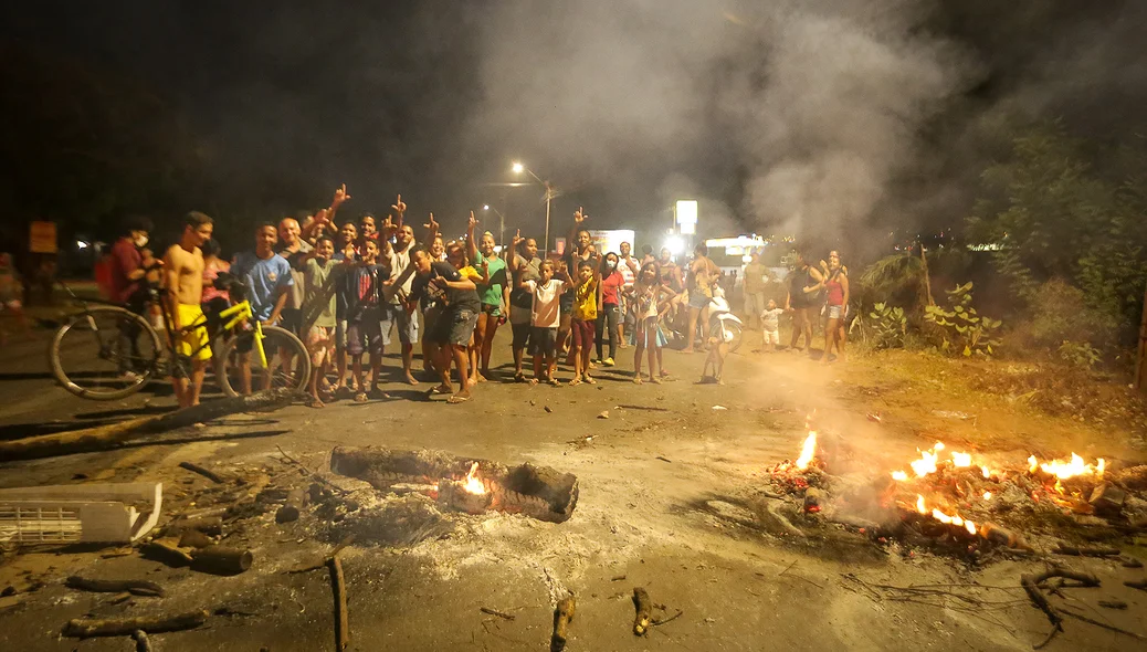 Moradores da Vila São Raimundo