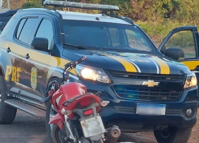 Moto roubada por adolescente foi recuperada pela PRF na BR 316 em Teresina