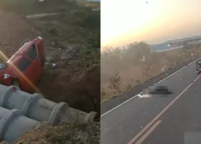Motociclista tem perna decepada em acidente na BR 316