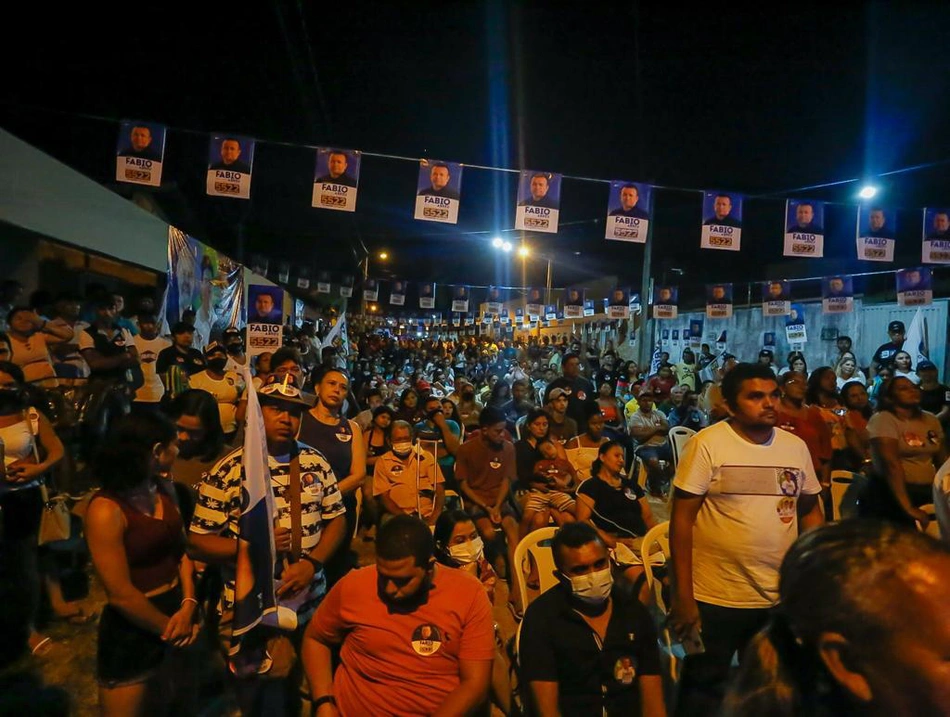 Multidão marca presença no lançamento da campanha