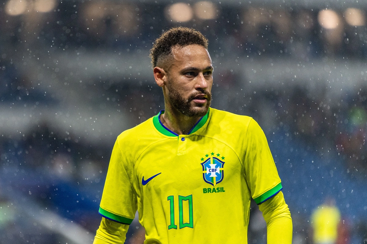 Neymar do Brasil e durante amistoso entre Brasil e Gana