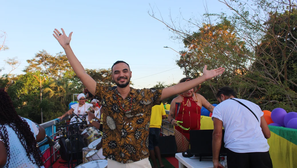 Noé Filho, padrinho da 20ª Parada da Diversidade
