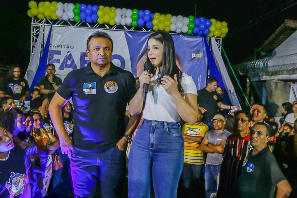 O capitão recebeu palavras de incentivo durante o evento
