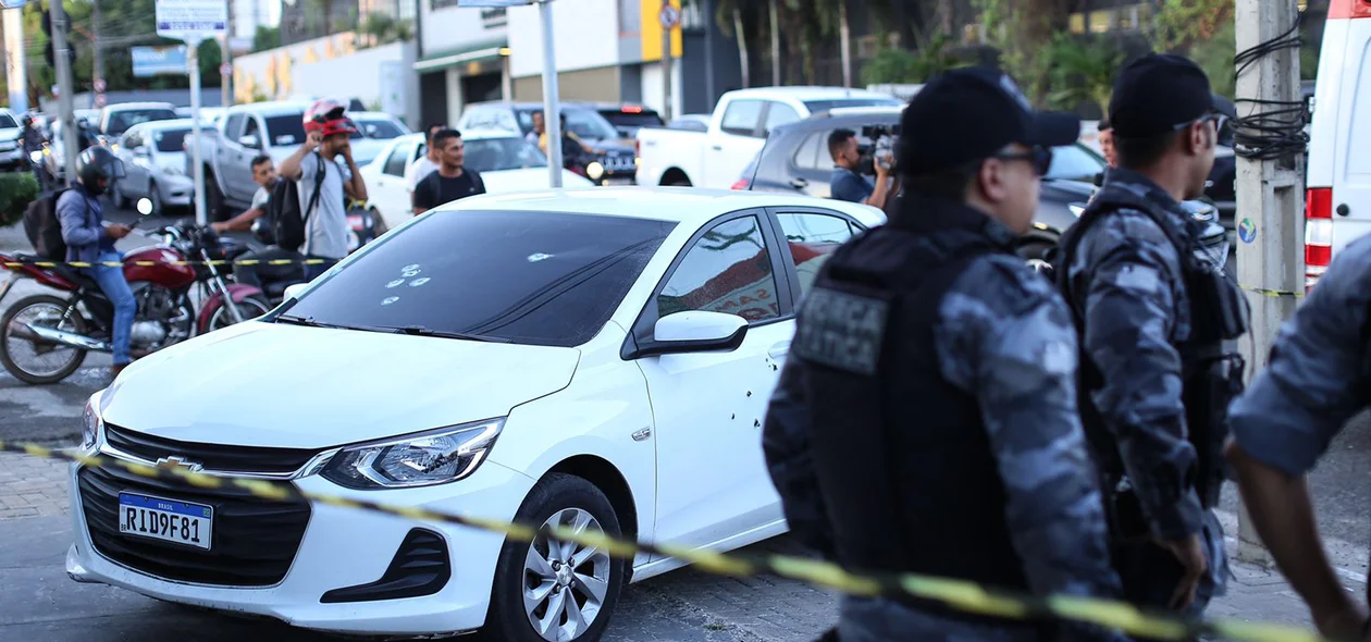 O carro das vítimas é o Ônix branco