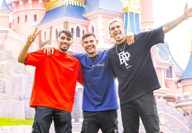 Paqueta, Bruno Guimarães e Pedro