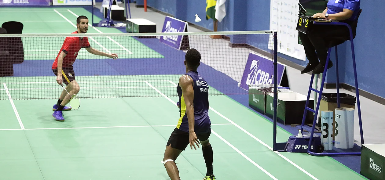 Partida de badminton