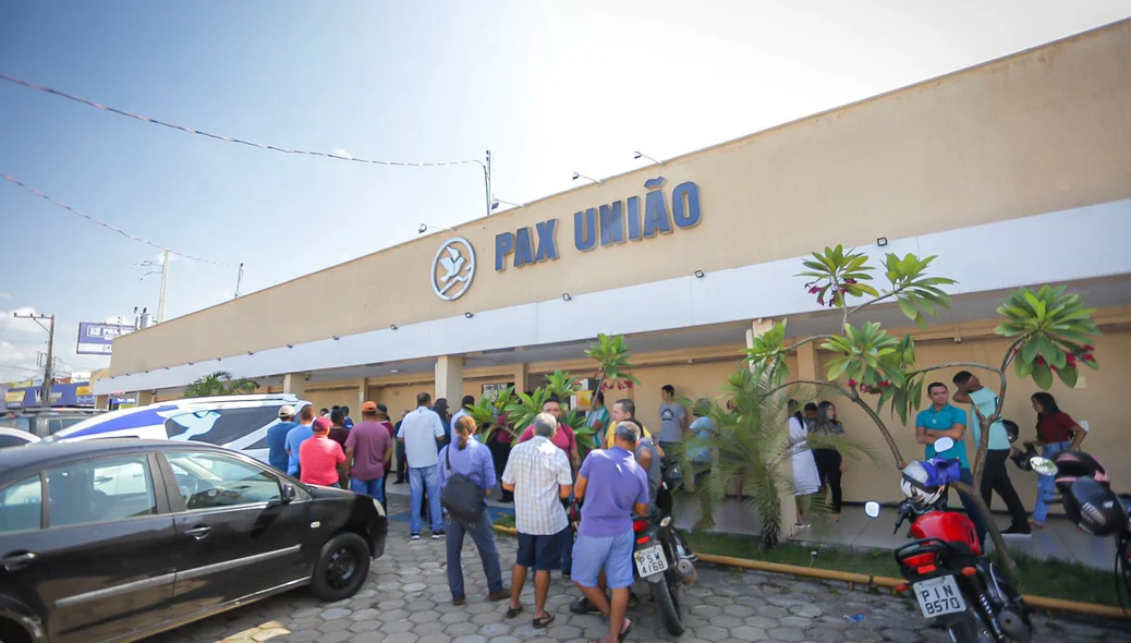 Pax União da Avenida Miguel Rosa, onde aconteceu o velório de Rafael Soares