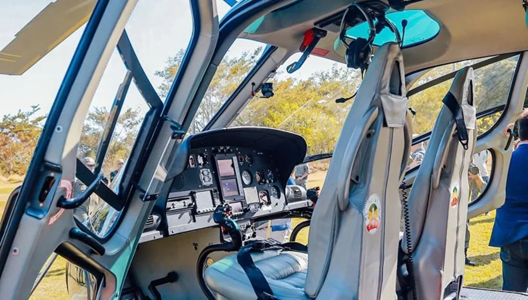 Piauí recebe helicóptero para otimizar ações de segurança