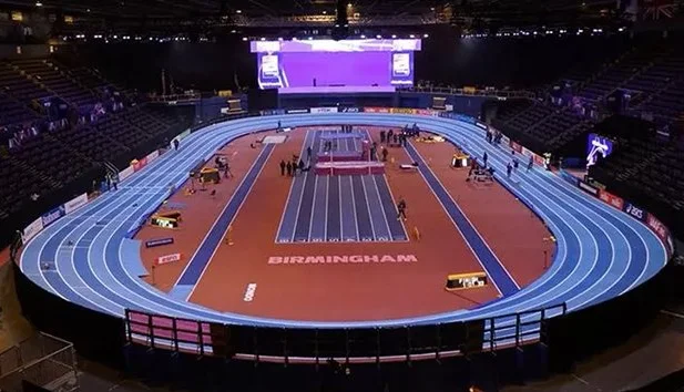 Pista indoor de Atletismo