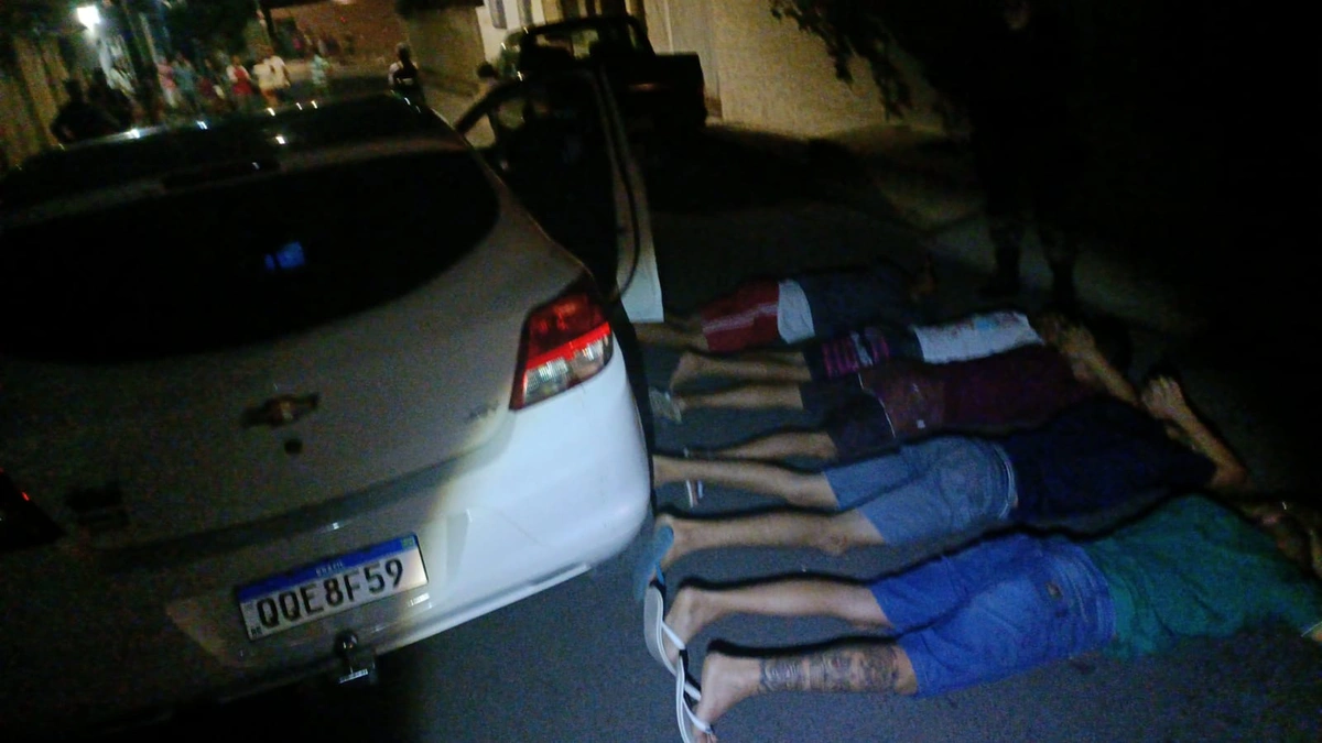 PM prende quadrilha acusada de realizar arrastões em Teresina