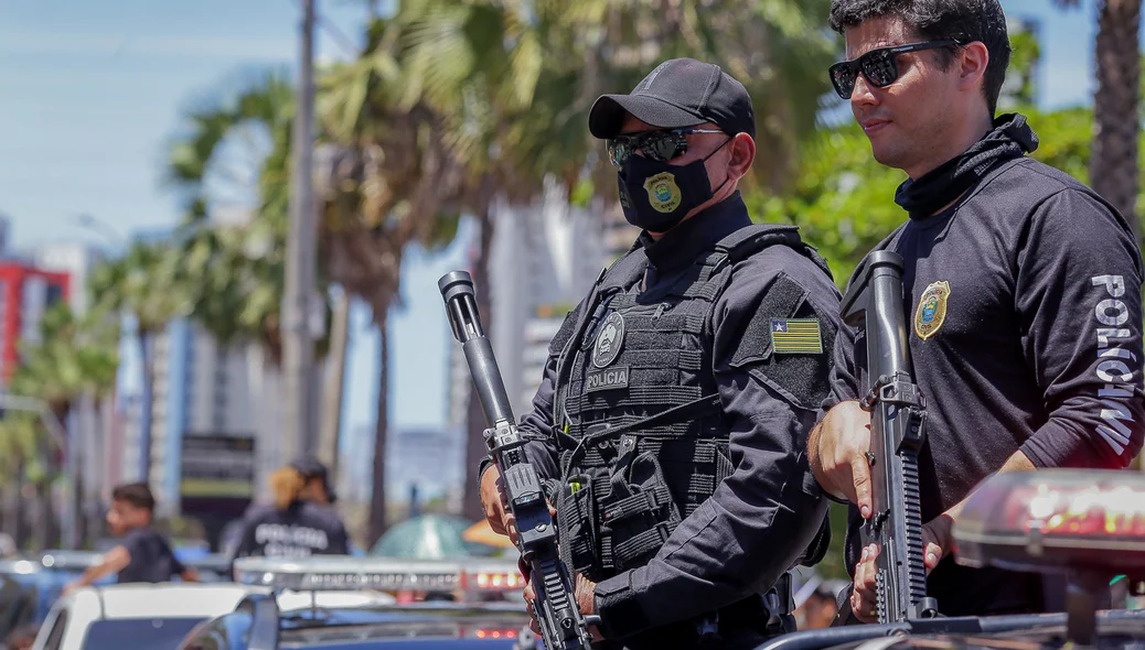 Policiais Civis no desfile