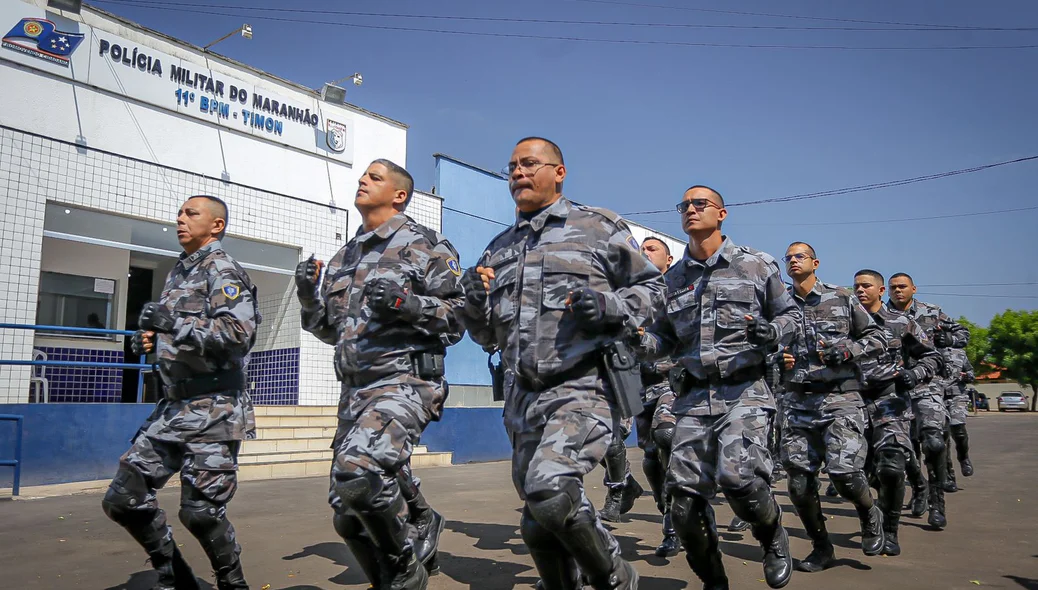 Policiais do Motopatrulhamento Tático