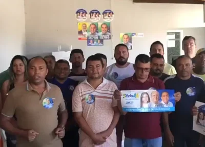 Prefeito Julimar Barbosa anuncia adesão a Sílvio Mendes e Joel Rodrigues